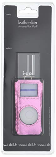 Navigationssysteme: i-doll PYTHON Lederh�lle f�r iPod nano rosa-metallic