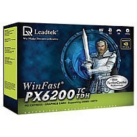 Lautsprecher: Leadtek WINFAST PX6200 TURBO CACHE 64MB PCI-Express Grafikkarte, Retail
