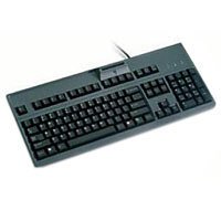 Camcorder: Cherry SMARTBOARD PS/2 PS/2 Tastatur mit seriellem Chipkartenleser zertifiziert f�r el. Signatur schwarz