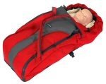 Phil & Teds E3 Buggy Stroller Cocoon Bassinet - Red