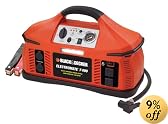 Black & Decker VEC026BD Electromate 400 Jump-Starter with Built-In Air Compressor