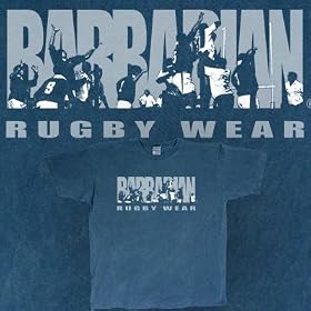 Barbarian Rugby Wear - rugby tshirt by Barbarian Rugby Wear