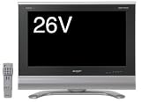 SHARP AQUOS 26V�^ �n��EBS�E110�xCS�f�W�^���n�C�r�W�����t���e���r LC26BD1