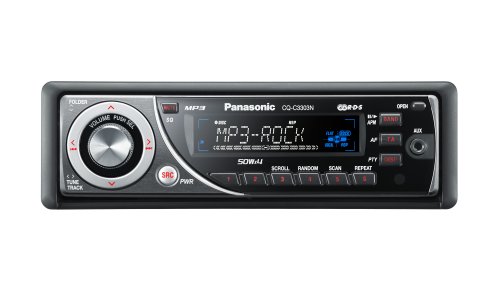 Projektoren: Panasonic CQ-C 3303 N CD-MP3-Tuner schwarz/ rot