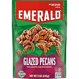 Emerald Nuts Glazed Pecans, Pecan Pie, 5-Ounce Pouches (Pack of 6)