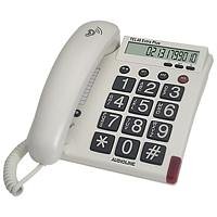 Elektronik Und Foto: Audioline TEL 48 Extra Plus Telefon schnurgebunden Komfort LCD wei�