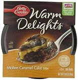 Betty Crocker Warm Delights, Molten Caramel Cake, 3.35-Ounce Bowls (Pack of 8)