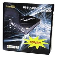 Lautsprecher: LC Power EH-35BF Geh�use 3� 1 Laufwerk FireWire/USB2.0