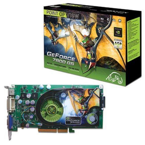 Projektoren: Point of View NVIDIA GeForce 7800 GS 256MB AGP Grafikkarte