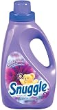 Snuggle Ultra Liquid Fabric Softener, Purple Fusion with Botanical Bliss Scent, Case Pack, Six - 40 Ounce Bottles (240 Loads)