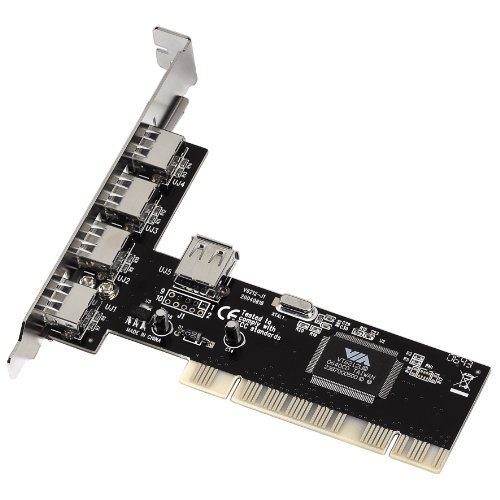 Heimkinosysteme: Hama USB 2.0 PCI-Karte, 5fach