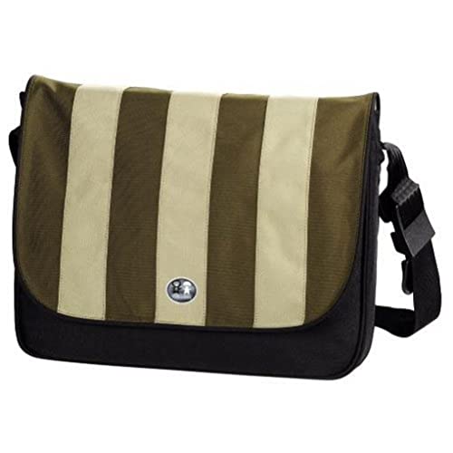 Camcorder: Caseman Notebooktasche College Plus, 15,4 Zoll, Braun/Oliv