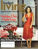 Budget Living Magazine (Spend Smart. Live Rich., December 2005)