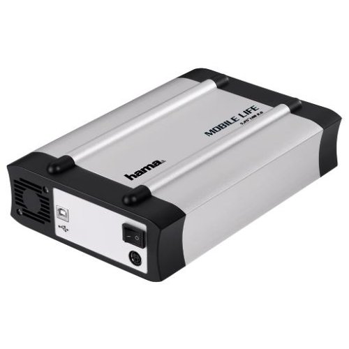 Heimkinosysteme: Hama 5,25 Zoll USB 2.0 Laufwerksgeh�use f�r 5,25 Zoll Festplatte intern