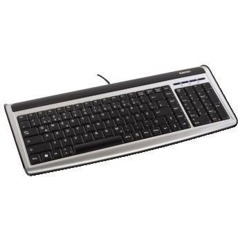 Heimkinosysteme: Hama Slimline Tastatur SL550