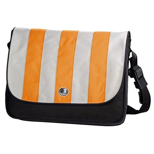 Camcorder: Caseman Notebooktasche College Plus, 15,4 Zoll, Grau/Orange