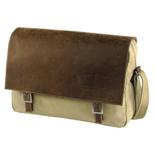 Verst&auml;rker und Receiver: Valaguzza Notebooktasche, 15,4 Zoll, Beige
