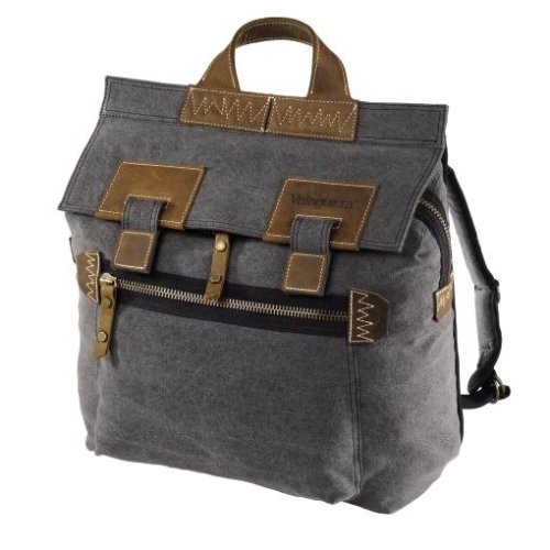 Verst&auml;rker und Receiver: Valaguzza Notebooktasche Rucksack, 15,4 Zoll, Grau/Braun