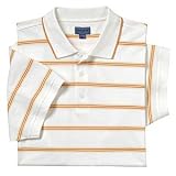 Dockers Mens Stripe Pique Polos