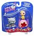 LITTLEST PET SHOP Kitty & Bird Figures with Eggshell