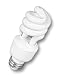Compact Fluorescent Energy Saver / 20 Watt / 75 Watt Equivalent / 4 Pack / 2700K