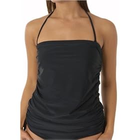 Seafolly Born To Be ruched tube with shelf by Seafolly