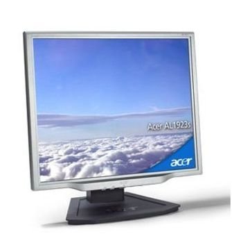 Acer AL1923S 19 Zoll TFT Monitor silber/schwarz DVI (Kontrast 1000:1, 8 Ms Reaktionszeit, H�henverstellbar)