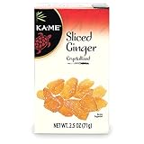 Ka-Me Crystallized Ginger, 2.5-Ounce Units (Pack of 12)