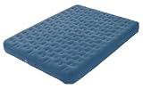 Swiss Gear Queen Size Swiss Comfort Air Bed with External Inflate/Deflate Pump (Blue)