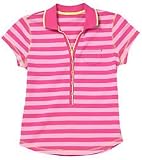 Plus Izod Bloom Stripe Polo