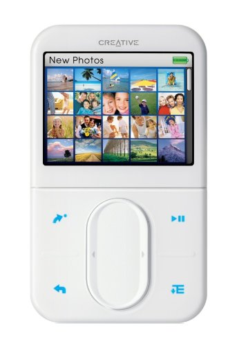 Camcorder: Creative Zen Vision M Tragbarer MP3-/Video-Player 30 GB weiss
