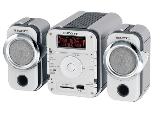 Festplatten: Scott RDX 25 W Kompaktanlage