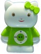 Kompaktanlagen: Kitty Friends-Abby MP3-Player 128MB, Li-Ion-Akku, MIC, mit USB-Netzteil, gr�n