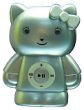 Kompaktanlagen: Kitty Friends-Shiny MP3-Player 128MB, Li-Ion-Akku, MIC, mit USB-Netzteil, silber
