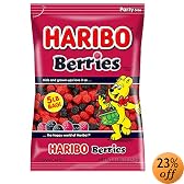 Haribo Gummi Candy, Raspberries, 5-Pound Bag