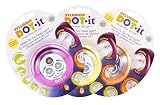 Sylvania Dot-It Self-Adhesive Bright White LED Light, 3-PACK Assortment (Purple, Orange, Lime)