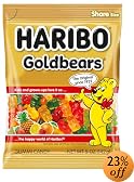 Haribo Gummi Candy, Original Gold-Bears, 5-Ounce Bags (Pack of 12)