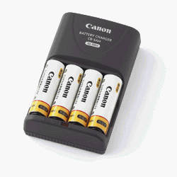 Camcorder: Canon Akkuladeger�t CBK4-300 f�r PowerShot A700 / A710 IS / A640 / A630 / A540 / A530 / A430 / A420 / S3IS