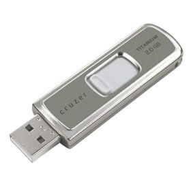 The SanDisk 2 GB Cruzer Titanium