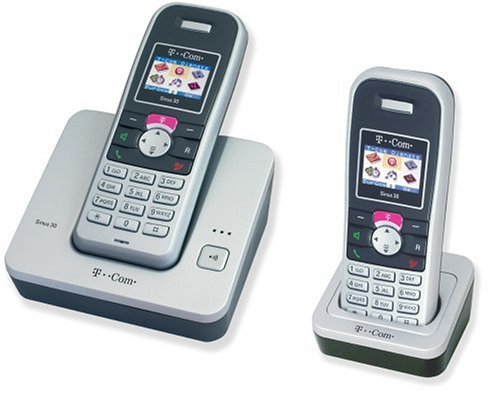 T-Com Sinus 30 Collection DECT schnurloses Telefon mit zusätzlichem Mobilteil