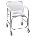 Duro-Med Shower Transport Chair, White Picture