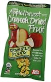 Sensible Foods Organic Crunch Dried Snacks, Apple Harvest, 0.75-Ounce Pouches (Pack of 12)