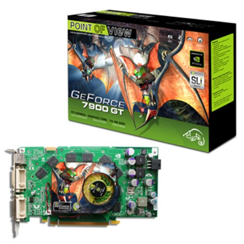 Projektoren: Point of View GeForce 7900 GTX 512MB PCI-Express Grafikkarte