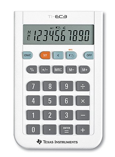 TV Ger&auml;te: Texas Instruments TI-EC 3 Taschenrechner