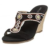 Aerosoles Womens Bead Em Wedge Sandal