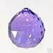 30mm Vintage Crystal Purple Feng Shui Ball