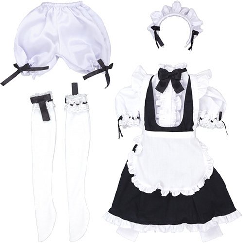 60メイド風衣装set 黒