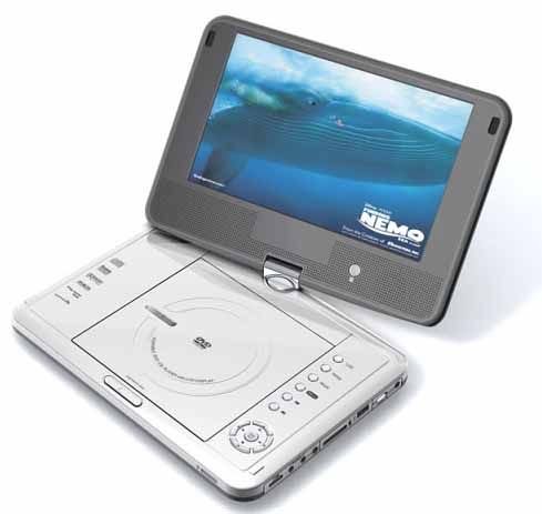 MP-100 PORTABLE DVD PLAYER