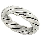 Hand Made Sterling Silver Rope Ring