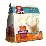 Folgers Home Café Skinny Vanilla Latte, 6.4-Ounce Bags (Pack of 6)